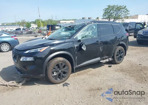 2023 Nissan Rogue Sv Intelligent Awd из США, поврежденный, VIN JN8BT3BB1PW214975